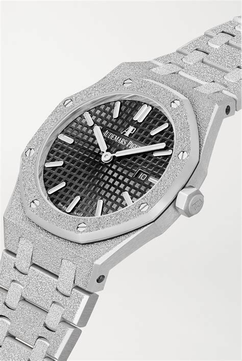 audemars piguet frosted white gold price